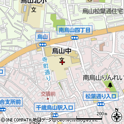 東京都世田谷区南烏山4丁目26周辺の地図