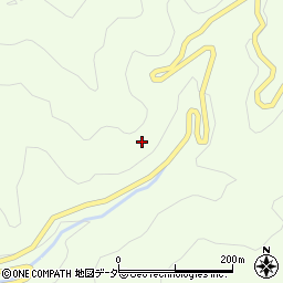鹿倉白山線周辺の地図