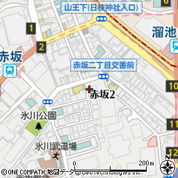 赤坂エミナンス周辺の地図