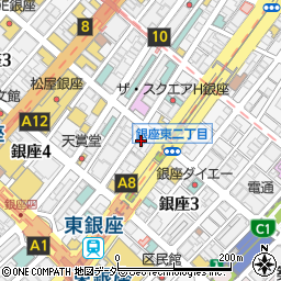 株式会社美術会館周辺の地図