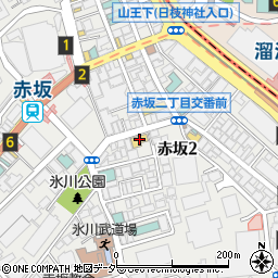 西山興業赤坂ビル周辺の地図