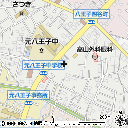 東京都八王子市大楽寺町481周辺の地図