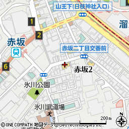 株式会社吉池　赤坂店周辺の地図