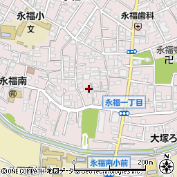 東京都杉並区永福2丁目19-30周辺の地図