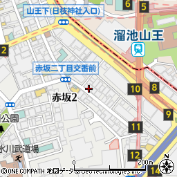 東京赤坂会周辺の地図