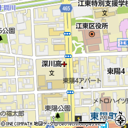 手羽屋 千夢 東陽店周辺の地図