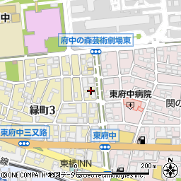 タウンシップ府中藤村ビル周辺の地図