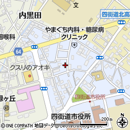 千葉県四街道市鹿渡933-119周辺の地図