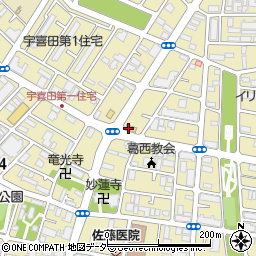 セブンイレブン江戸川中葛西１丁目店周辺の地図