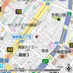 東京都中央区銀座2丁目13-18周辺の地図