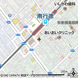 くすりの福太郎南行徳店周辺の地図