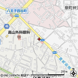 東京都八王子市大楽寺町510周辺の地図