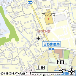 東京都日野市日野2957周辺の地図