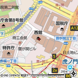 ミニストップｃｉｓｃａ霞が関コモンゲート店周辺の地図