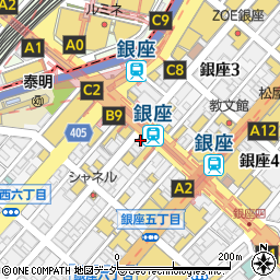 松本平太郎美容室銀座パート４周辺の地図