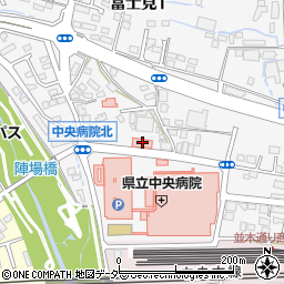 株式会社クスリのサンロード　甲府調剤センター　県病院前店周辺の地図