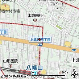 横浜銀行八幡山支店 ＡＴＭ周辺の地図