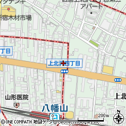 横浜銀行八幡山支店 ＡＴＭ周辺の地図