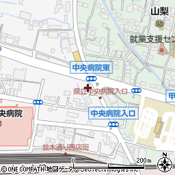 文化シヤッター株式会社　甲府営業所周辺の地図