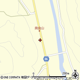 岐阜県下呂市金山町金山651周辺の地図