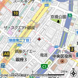 東京都中央区銀座2丁目13-3周辺の地図