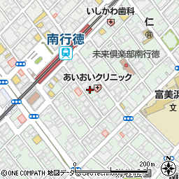 南行徳駅前郵便局周辺の地図