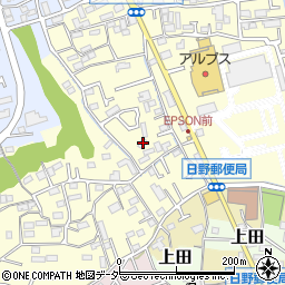 東京都日野市日野2968周辺の地図