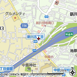 仙川寿司周辺の地図