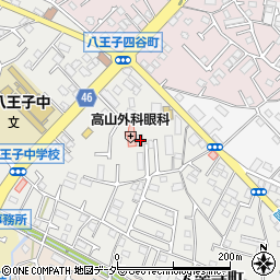 東京都八王子市大楽寺町498周辺の地図