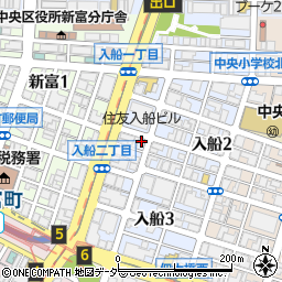 みずほ銀行入船湊 ＡＴＭ周辺の地図