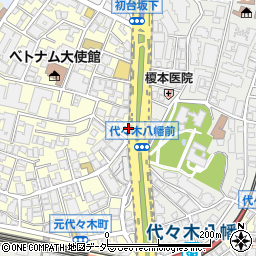東京都渋谷区元代々木町31周辺の地図