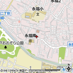 東京都杉並区永福2丁目4-5周辺の地図