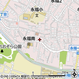 東京都杉並区永福2丁目4-2周辺の地図