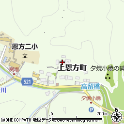 東京都八王子市上恩方町2151周辺の地図