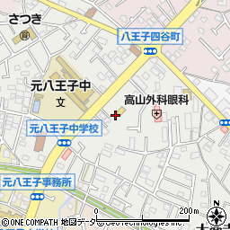 東京都八王子市大楽寺町483周辺の地図