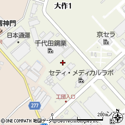 株式会社タダノ　千葉営業所周辺の地図