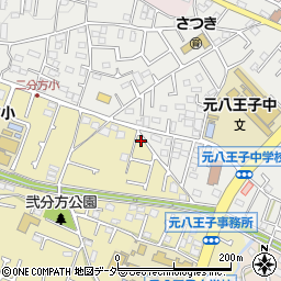 東京都八王子市弐分方町813周辺の地図