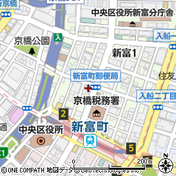 昭和信用金庫京橋支店周辺の地図