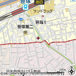 笹塚パーク・ホームズ周辺の地図