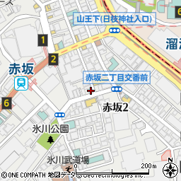 東京都港区赤坂2丁目14-9周辺の地図