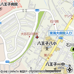 東京都八王子市石川町1998周辺の地図