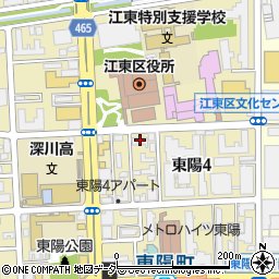 東陽電気株式会社　東陽店周辺の地図