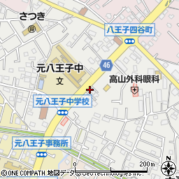 東京都八王子市大楽寺町482周辺の地図