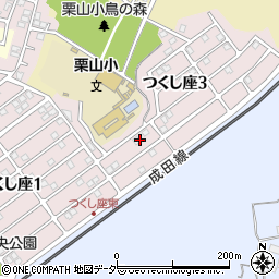 千葉県四街道市つくし座3丁目周辺の地図