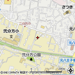 東京都八王子市弐分方町807周辺の地図