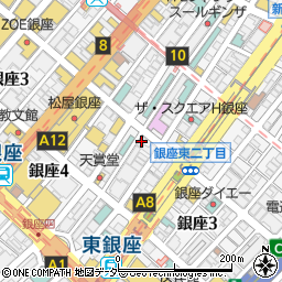 JUN　CLINIC　銀座周辺の地図