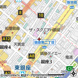 銀座シリウス周辺の地図