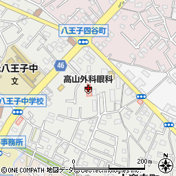 東京都八王子市大楽寺町496周辺の地図