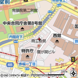 名鉄観光サービス株式会社　新霞が関支店周辺の地図