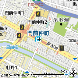 門前仲町駅 東京都江東区 駅 路線図から地図を検索 マピオン